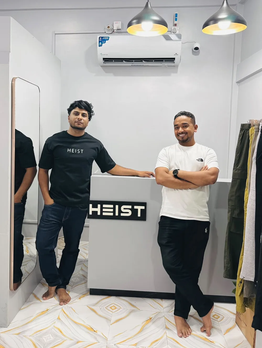 The team at the HEIST store